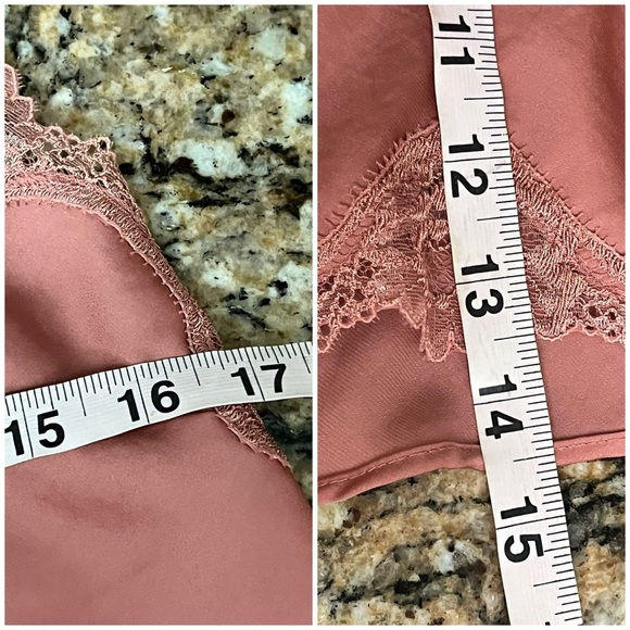 Vintage Victoria Secret Y2K Camisole Lace Trim Pink M Whimsy Cottage Core Retro - Picture 5 of 10